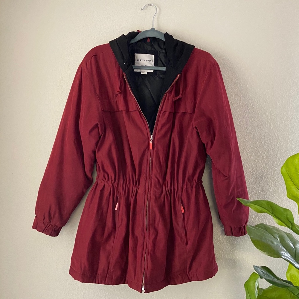 Larry Levine Red Sport Jacket Medium